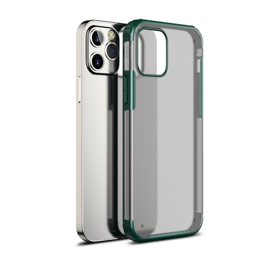 iPhone 11 Pro Shockproof Ultra-thin Frosted TPU + PC Protective Case  - Green