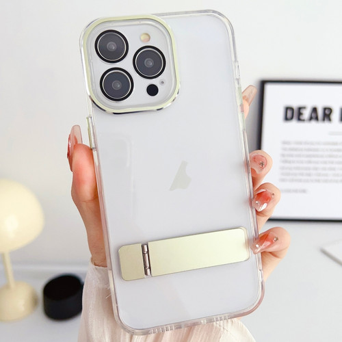 iPhone 11 Pro Linear Shape Holder Phone Case - Gold