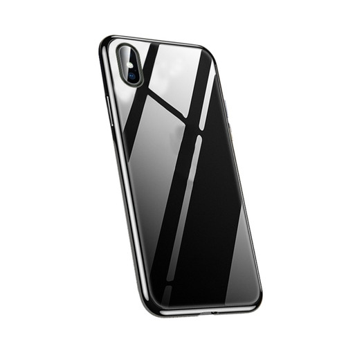 iPhone X / XS SULADA Shockproof Ultra-thin TPU Protective Case - Black