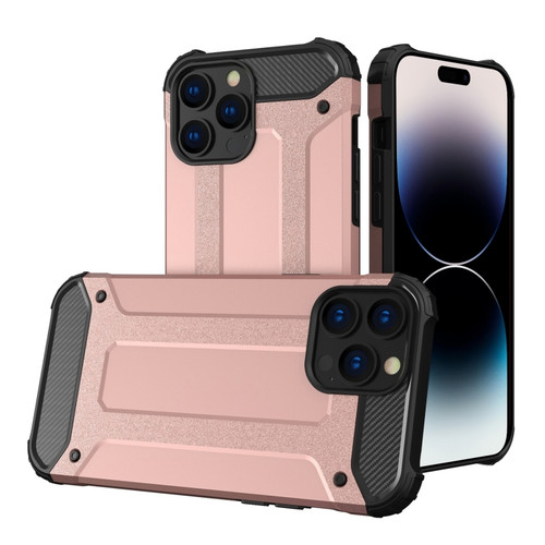 iPhone 15 Pro Max Magic Armor TPU Phone Case - Rose Gold