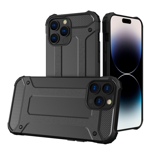 iPhone 15 Pro Max Magic Armor TPU Phone Case - Black
