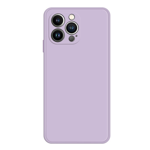 iPhone 15 Pro Imitation Liquid Silicone Phone Case - Purple