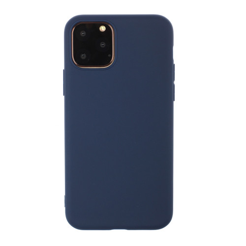 iPhone 15 Pro Shockproof Frosted TPU Phone Case - Blue