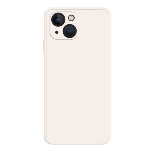 iPhone 15 Imitation Liquid Silicone Phone Case - White
