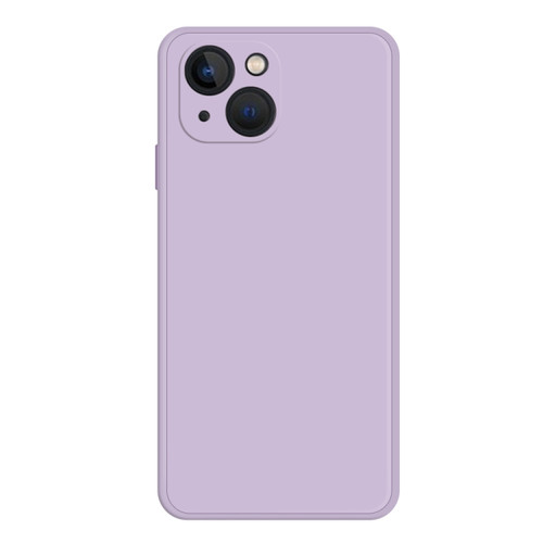 iPhone 15 Imitation Liquid Silicone Phone Case - Purple