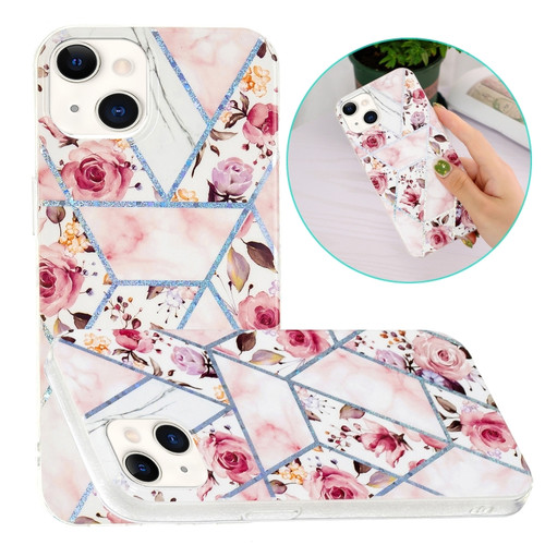 Electroplating Soft TPU Phone Case iPhone 15 Plus - Rose