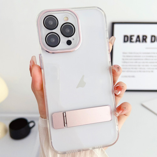 iPhone 12 Pro Linear Shape Holder Phone Case - Rose Gold