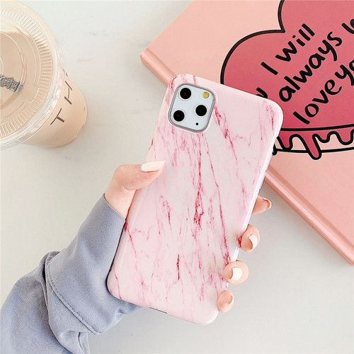 iPhone 12 mini TPU Smooth Marbled IMD Mobile Phone Case - Snow Powder F21