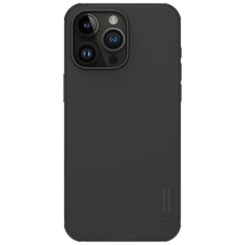 iPhone 15 Pro Max NILLKIN Frosted Shield Pro PC + TPU Phone Case - Black