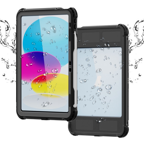 iPad 10th Gen 10.9 2022 RedPepper Shockproof Dustproof Waterproof Tablet Case - Black