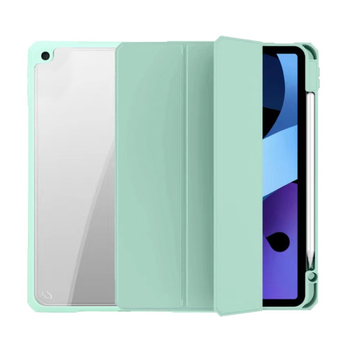 iPad 10.2 2021 / 2020 / 2019 Mutural Pinyue Series Smart Leather Tablet Case - Mint Green