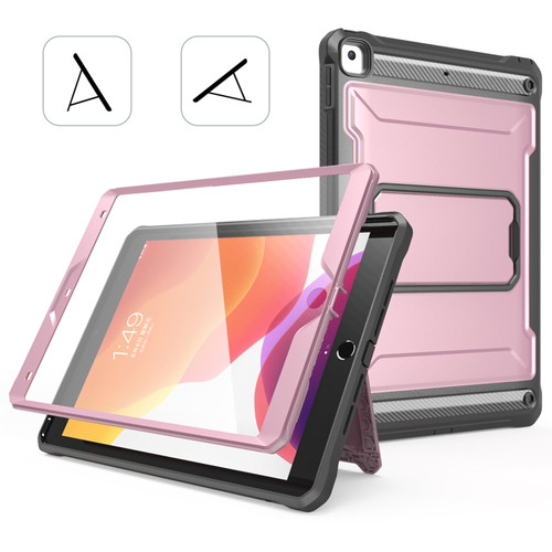 iPad 10.2 2021 / 2020 / 2019 Explorer Tablet Protective Case with Screen Protector - Violet