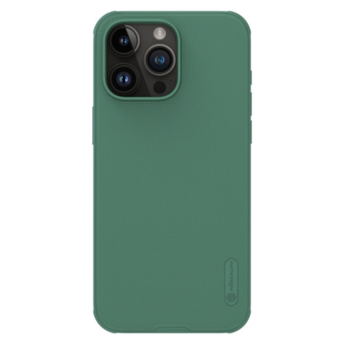 iPhone 15 Pro Max NILLKIN Frosted Shield Pro Magnetic Magsafe Phone Case - Green