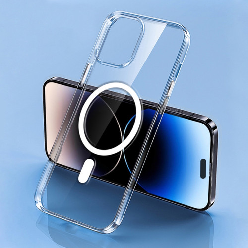 iPhone 15 Pro Four Corner Clear Magsafe Phone Case - Transparent