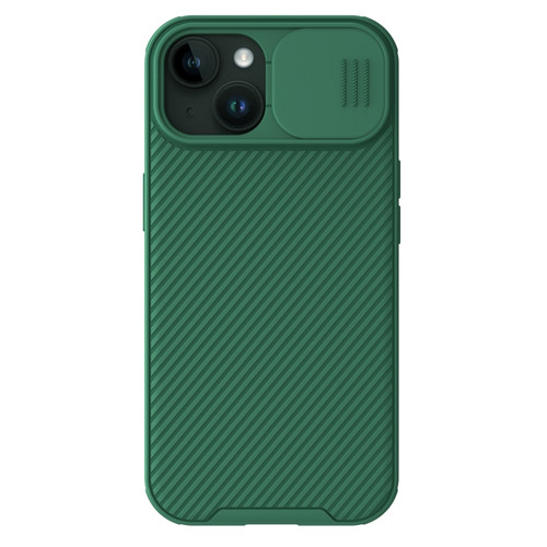iPhone 15 NILLKIN CamShield Pro Magnetic Magsafe Phone Case - Green