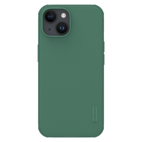 iPhone 15 NILLKIN Frosted Shield Pro Magnetic Magsafe Phone Case - Green