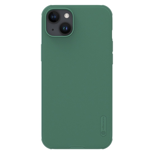 iPhone 15 Plus NILLKIN Frosted Shield Pro Magnetic Magsafe Phone Case - Green