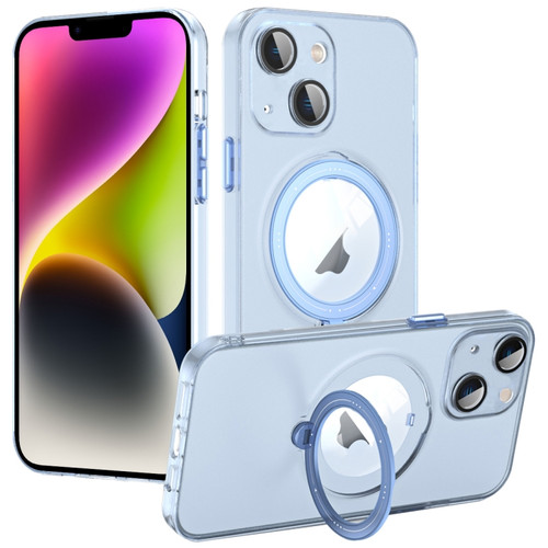 iPhone 14 MagSafe Multifunction Holder Phone Case - Sierra Blue