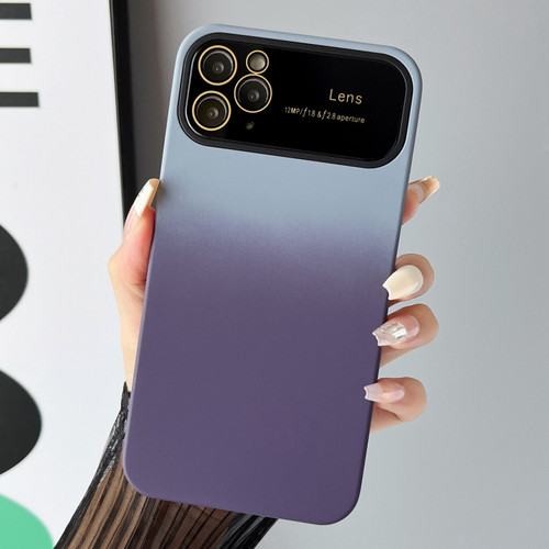 iPhone 11 Pro Max Gradient PC + TPU Shockproof Phone Case - Light Blue Purple