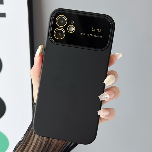 iPhone 11 Gradient PC + TPU Shockproof Phone Case - Black