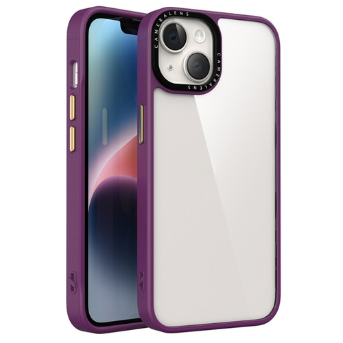 iPhone 14 Four-corner Shockproof Phone Case - Purple