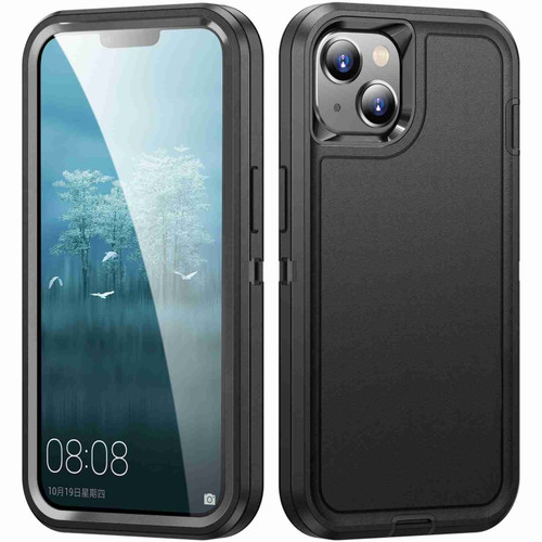 iPhone 14 / 13 Life Waterproof Rugged Phone Case - Black