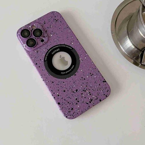 iPhone 14 Splash Ink MagSafe Magnetic Phone Case - Purple