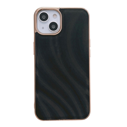 iPhone 14 Nano Electroplating Protective Phone Case  - Black