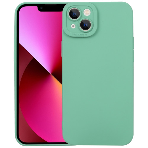 iPhone 14 Liquid Silicone Full Coverage Phone Case  - Green