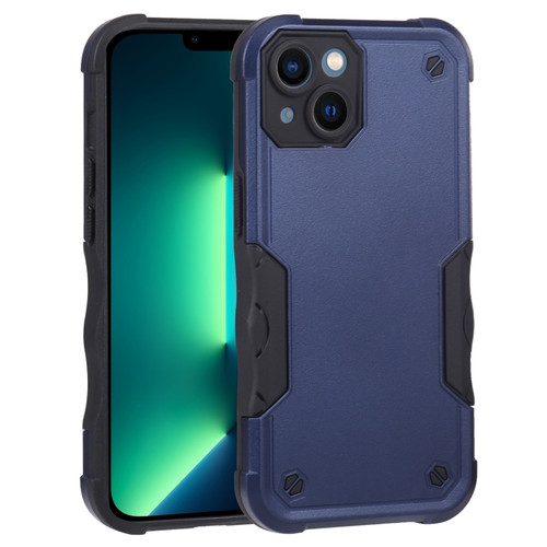 iPhone 14 Non-slip Shockproof Armor Phone Case  - Blue