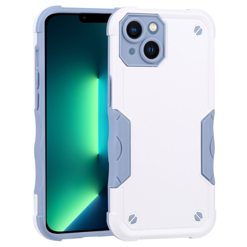 iPhone 14 Non-slip Shockproof Armor Phone Case  - White