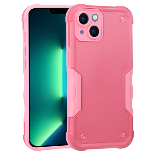 iPhone 14 Non-slip Shockproof Armor Phone Case  - Pink