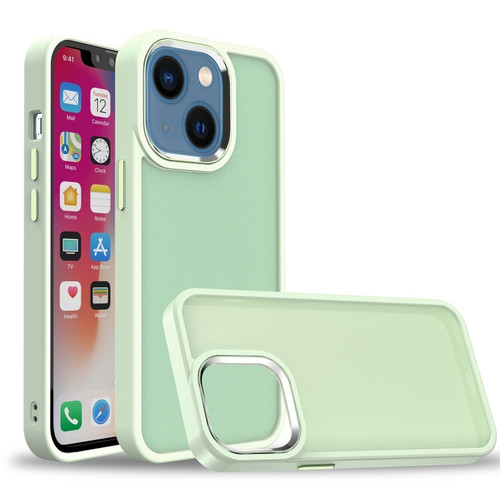 iPhone 14 Charm Pupil Frosted Skin Feel Phone Case  - Green