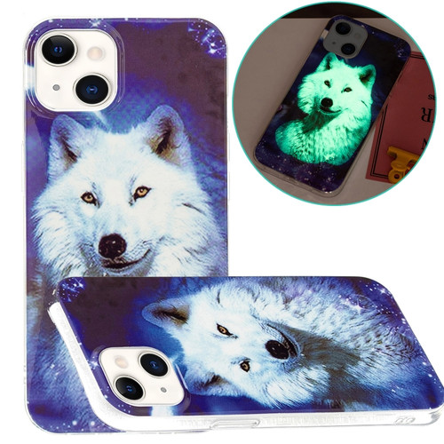 iPhone 14 Luminous TPU Soft Phone Case  - Star Wolf