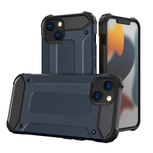 iPhone 14 Magic Armor TPU Phone Case  - Navy Blue