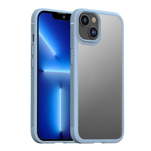 iPhone 14 iPAKY Shockproof PC + TPU Protective Phone Case  - Yuanfeng Blue