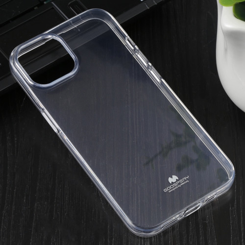iPhone 14 GOOSPERY JELLY Shockproof Soft TPU Case  - Transparent
