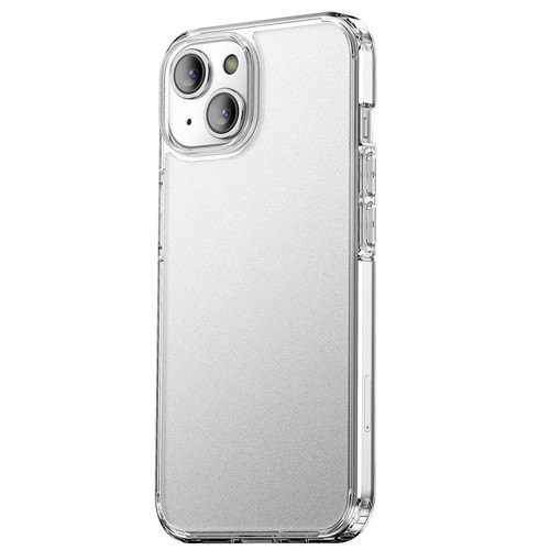 iPhone 14 wlons Ice-Crystal Matte Four-corner Airbag Case  - Transparent