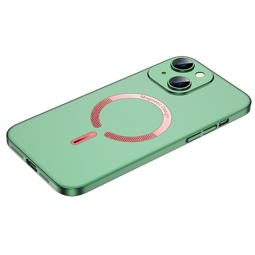 iPhone 14 Cool Series Magsafe Magnetic Frosted PC Phone Case  - Green
