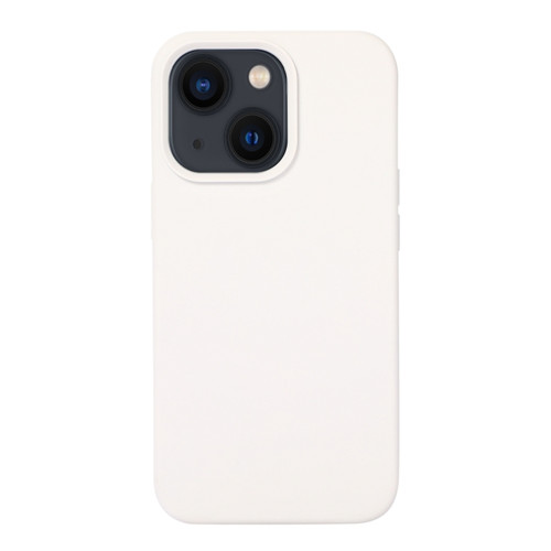 iPhone 14 Liquid Silicone Phone Case  - White