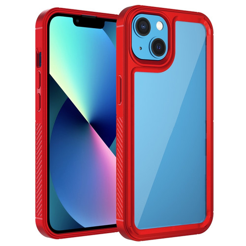 iPhone 14 Forerunner TPU+PC Phone Case  - Red