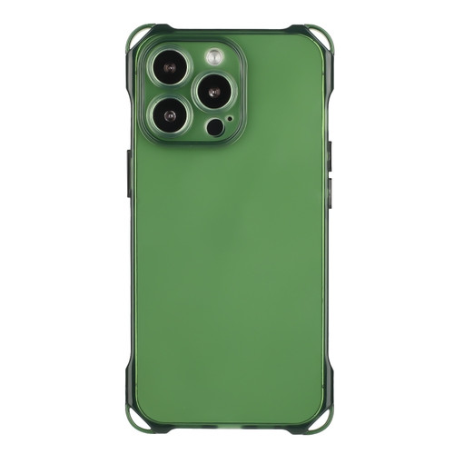 iPhone 14 Pro Max Four-corner Shockproof TPU Phone Case - Green