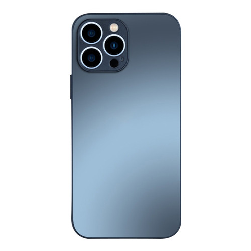 iPhone 14 Pro Max AG Frosted Tempered Glass Phone Case - Graphite Grey