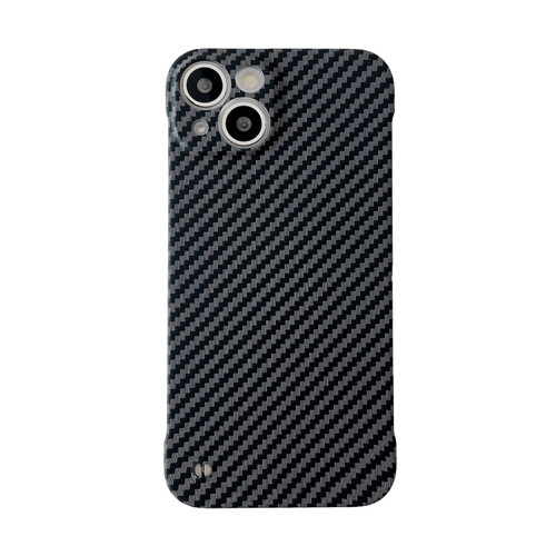 iPhone 14 Pro Max Carbon Fiber Texture PC Phone Case  - Black