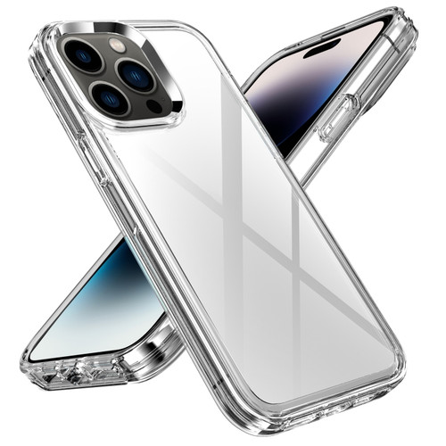 iPhone 14 Pro Max Transparent Armor Phone Case  - Transparent