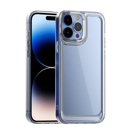 iPhone 14 Pro Max Acrylic + TPU Shockproof Phone Case  - Transparent