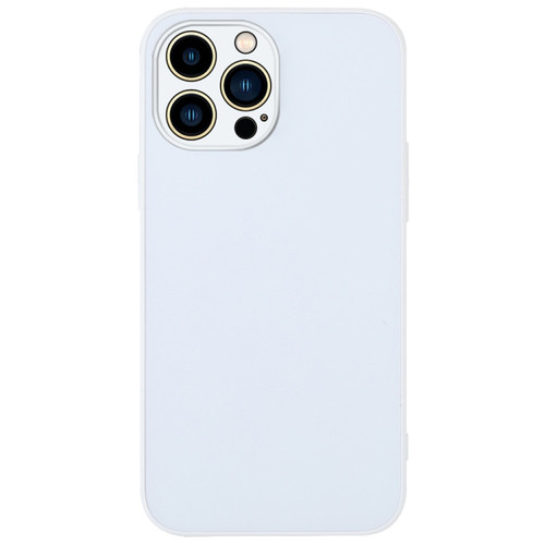 iPhone 14 Pro Max AG Frosted Sweatproof Shockproof Phone Case - White