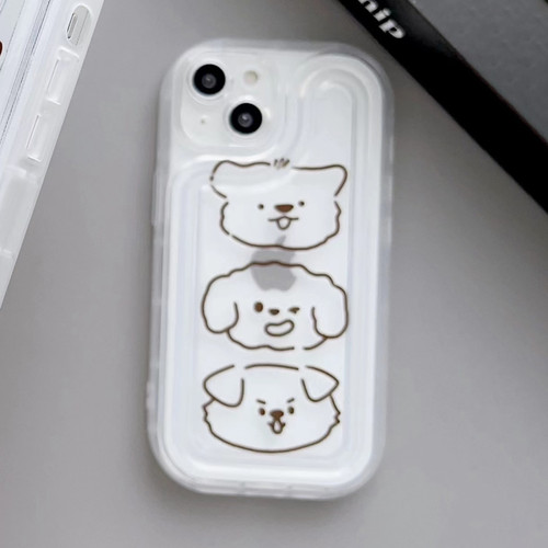 iPhone 14 Pro Max Airbag Frame Three Bears Phone Case