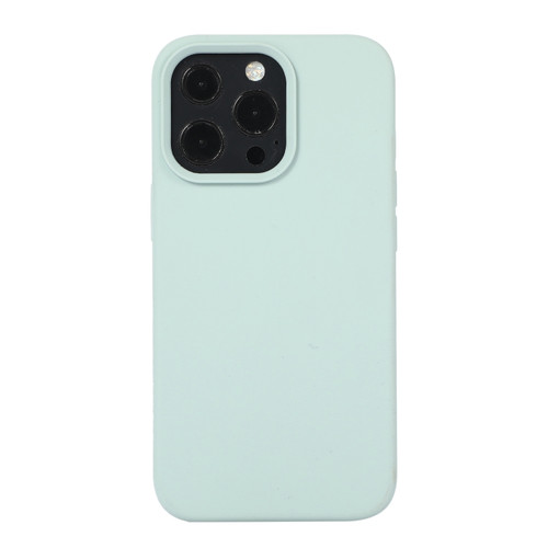 iPhone 14 Pro Max Liquid Silicone Phone Case  - Emerald Green