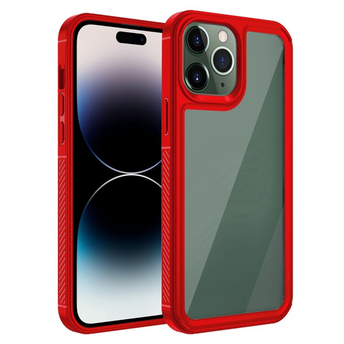 iPhone 14 Pro Max Forerunner TPU+PC Phone Case  - Red